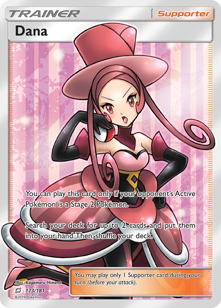 Dana (173/181) [Sun & Moon: Team Up] - Dark Crystal Cards