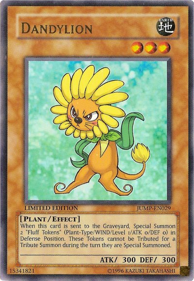 Dandylion [JUMP - EN029] Ultra Rare - Dark Crystal Cards
