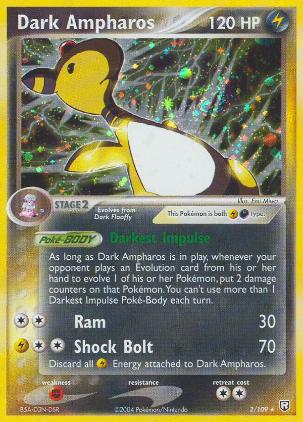 Dark Ampharos (2/109) [EX: Team Rocket Returns] - Dark Crystal Cards