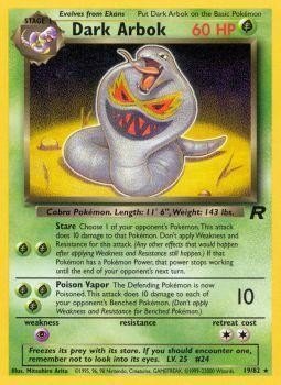 Dark Arbok (19/82) [Team Rocket Unlimited] - Dark Crystal Cards