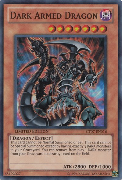 Dark Armed Dragon [CT07 - EN016] Super Rare - Dark Crystal Cards