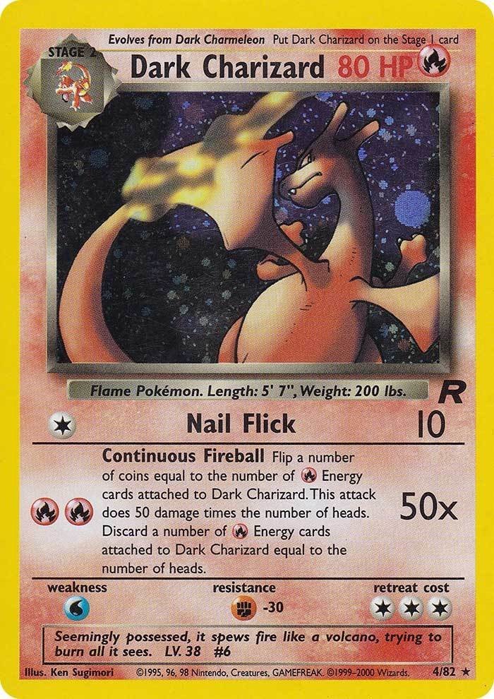 Dark Charizard (4/82) [Team Rocket Unlimited] - Dark Crystal Cards