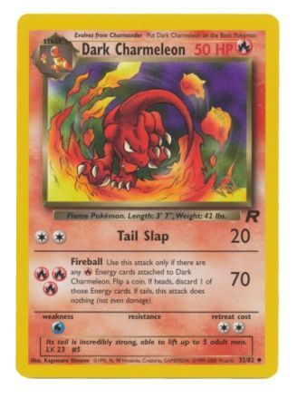 Dark Charmeleon (32/82) (W Stamped Promo) [Team Rocket Unlimited] - Dark Crystal Cards