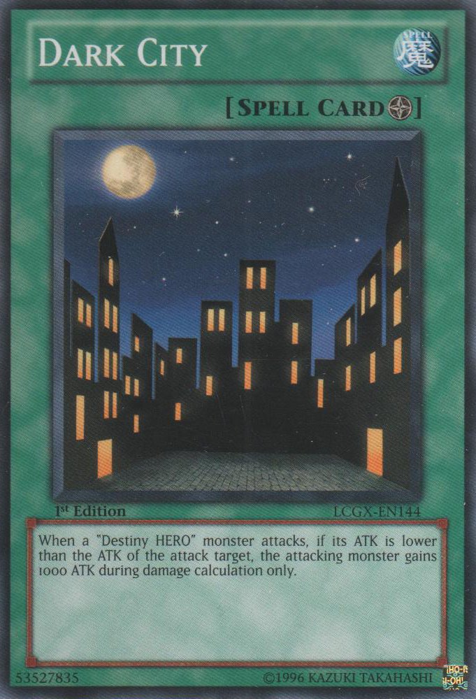 Dark City [LCGX - EN144] Common - Dark Crystal Cards