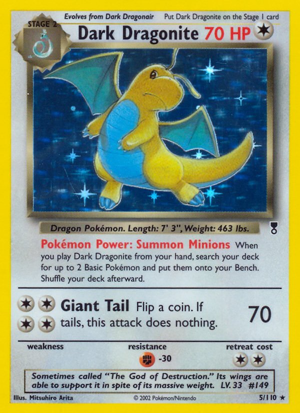 Dark Dragonite (5/110) [Legendary Collection] - Dark Crystal Cards