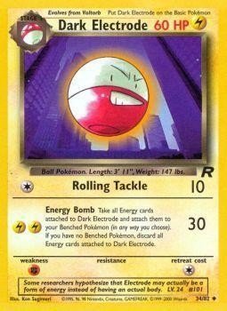 Dark Electrode (34/82) [Team Rocket Unlimited] - Dark Crystal Cards