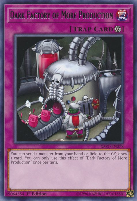 Dark Factory of More Production [SAST - EN078] Rare - Dark Crystal Cards