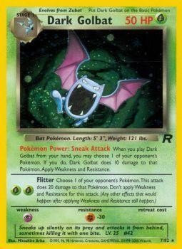 Dark Golbat (7/82) [Team Rocket Unlimited] - Dark Crystal Cards