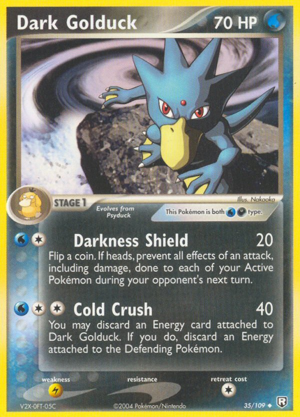 Dark Golduck (35/109) [EX: Team Rocket Returns] - Dark Crystal Cards