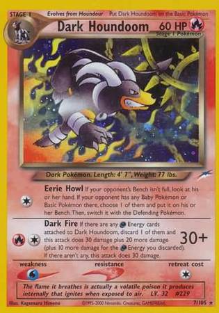 Dark Houndoom (7/105) [Neo Destiny Unlimited] - Dark Crystal Cards