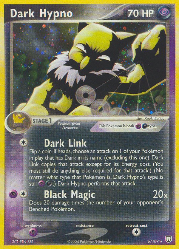 Dark Hypno (6/109) [EX: Team Rocket Returns] - Dark Crystal Cards