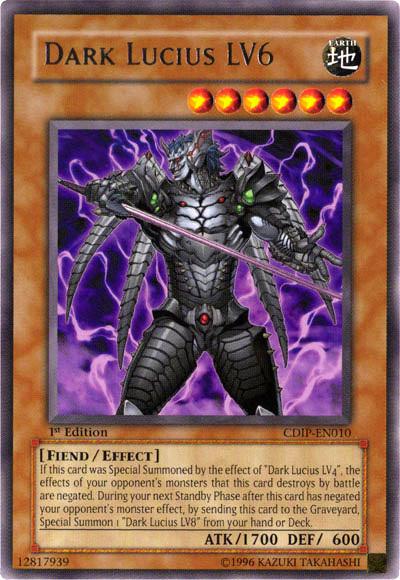 Dark Lucius LV6 [CDIP - EN010] Rare - Dark Crystal Cards