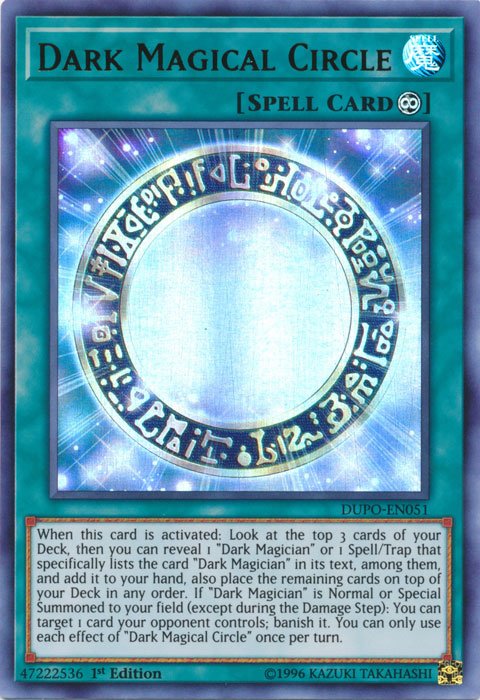 Dark Magical Circle [DUPO - EN051] Ultra Rare - Dark Crystal Cards