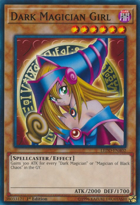 Dark Magician Girl [LEDD - ENA02] Common - Dark Crystal Cards