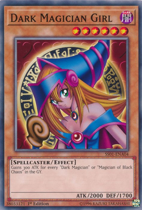 Dark Magician Girl [SS01 - ENA04] Common - Dark Crystal Cards