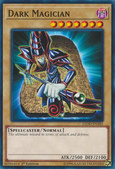 Dark Magician [LEDD - ENA01] Common - Dark Crystal Cards