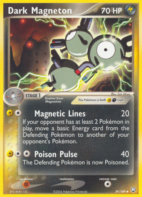 Dark Magneton (39/109) [EX: Team Rocket Returns] - Dark Crystal Cards