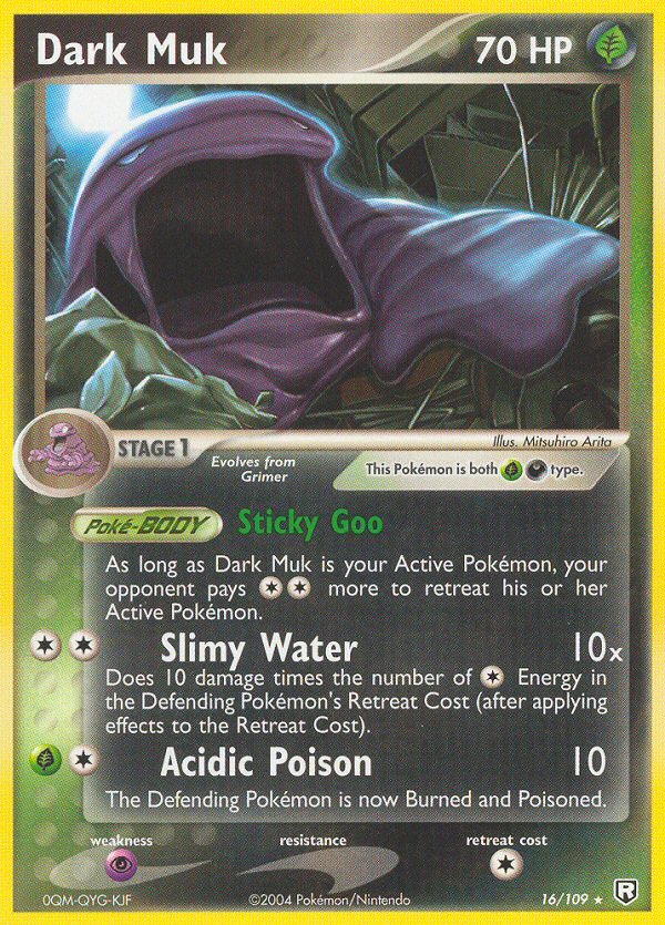 Dark Muk (16/109) [EX: Team Rocket Returns] - Dark Crystal Cards