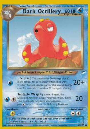 Dark Octillery (62/105) [Neo Destiny Unlimited] - Dark Crystal Cards