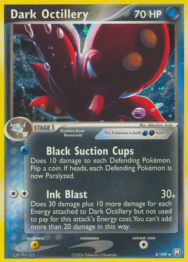 Dark Octillery (8/109) [EX: Team Rocket Returns] - Dark Crystal Cards