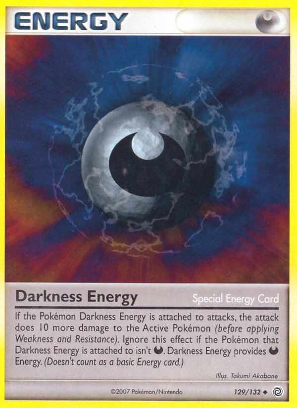Darkness Energy (129/132) [Diamond & Pearl: Secret Wonders] - Dark Crystal Cards