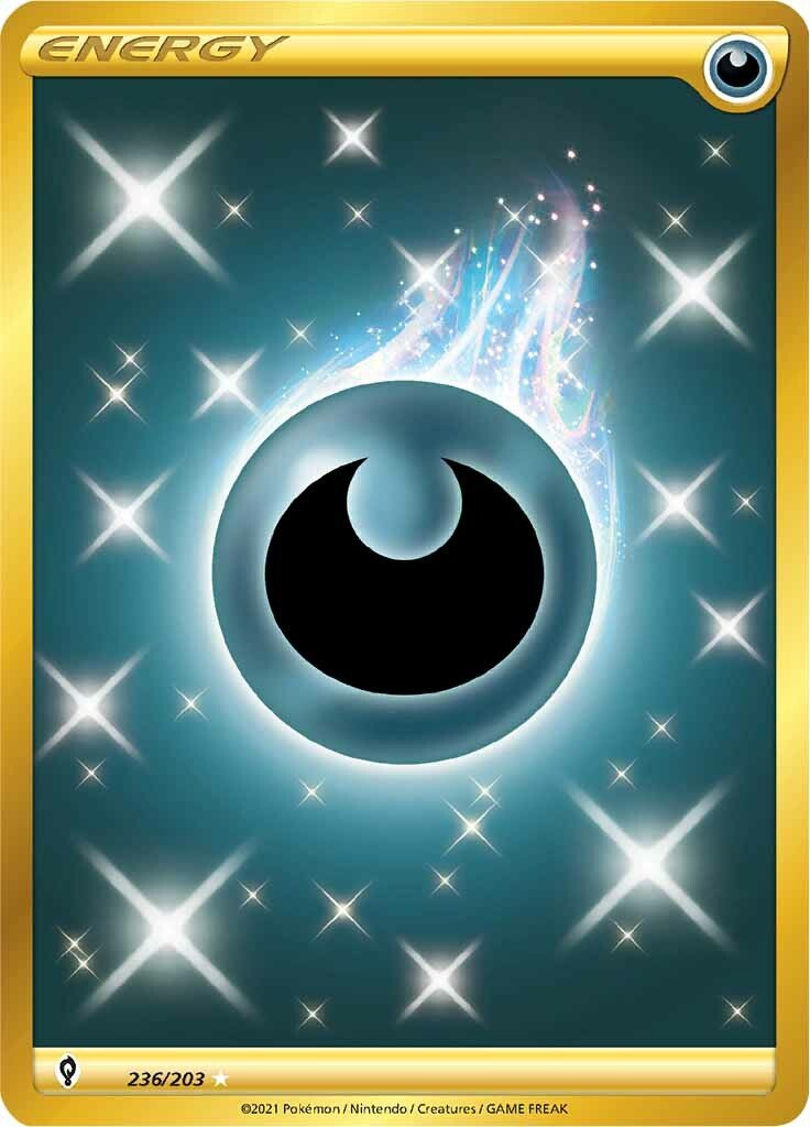 Darkness Energy (236/203) [Sword & Shield: Evolving Skies] - Dark Crystal Cards