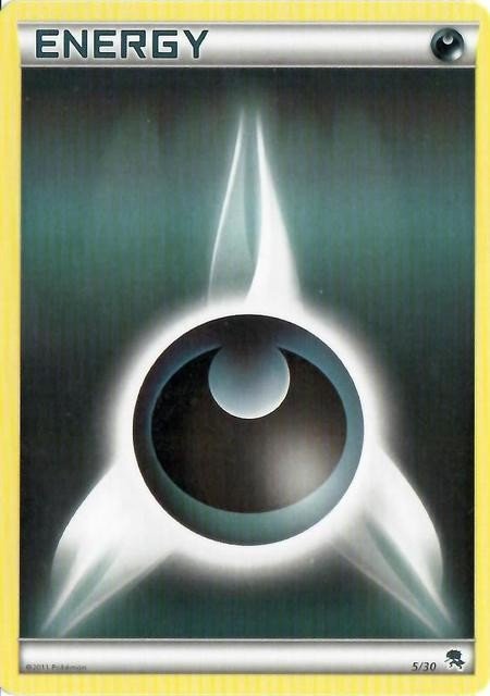 Darkness Energy (5/30) [Black & White: Trainer Kit - Zoroark] - Dark Crystal Cards