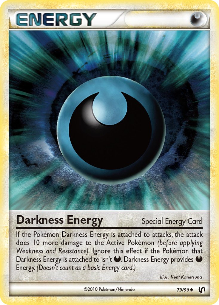 Darkness Energy (79/90) [HeartGold & SoulSilver: Undaunted] - Dark Crystal Cards