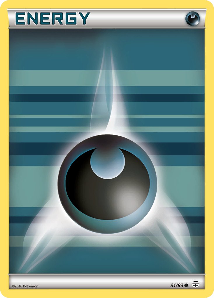 Darkness Energy (81/83) [XY: Generations] - Dark Crystal Cards