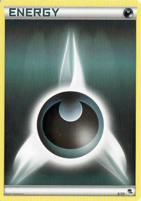 Darkness Energy (8/30) [Black & White: Trainer Kit - Zoroark] - Dark Crystal Cards