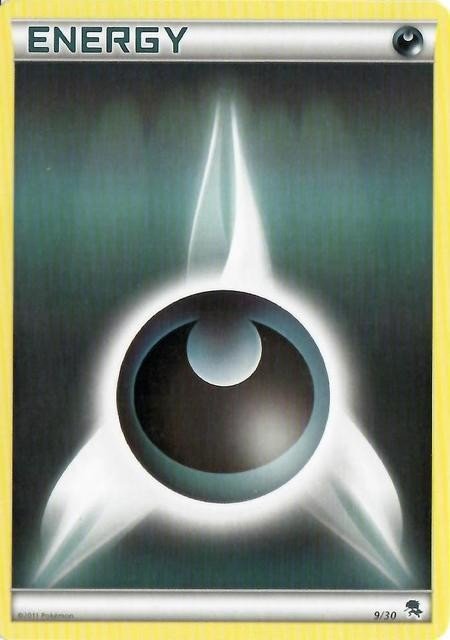Darkness Energy (9/30) [Black & White: Trainer Kit - Zoroark] - Dark Crystal Cards