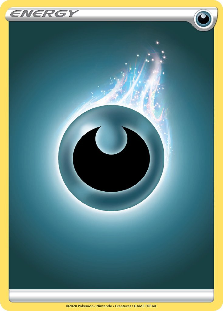 Darkness Energy [Sword & Shield: Base Set] - Dark Crystal Cards