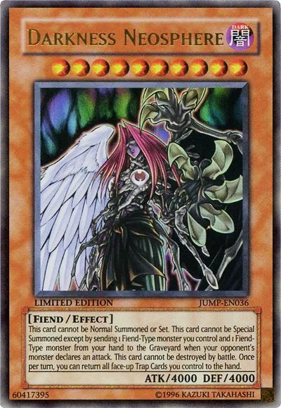 Darkness Neosphere [JUMP - EN036] Ultra Rare - Dark Crystal Cards