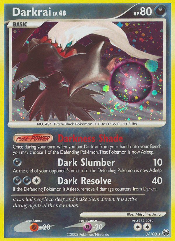 Darkrai (3/100) [Diamond & Pearl: Majestic Dawn] - Dark Crystal Cards