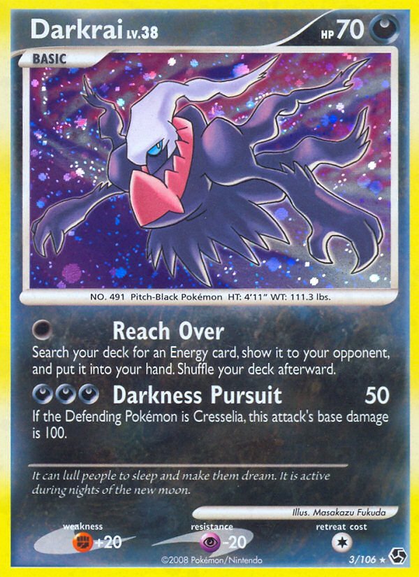 Darkrai (3/106) [Diamond & Pearl: Great Encounters] - Dark Crystal Cards