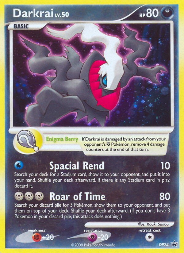 Darkrai (DP24) [Diamond & Pearl: Black Star Promos] - Dark Crystal Cards