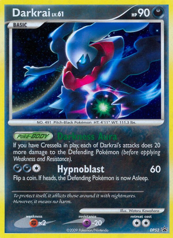 Darkrai LV.61 (DP52) [Diamond & Pearl: Black Star Promos] - Dark Crystal Cards