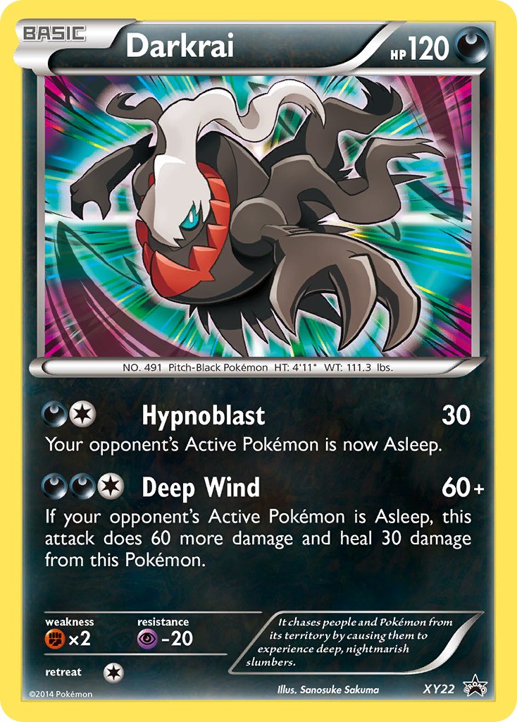 Darkrai (XY22) [XY: Black Star Promos] - Dark Crystal Cards