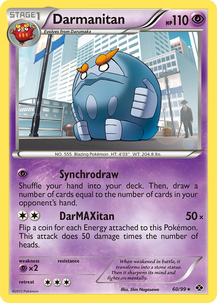 Darmanitan (60/99) [Black & White: Next Destinies] - Dark Crystal Cards