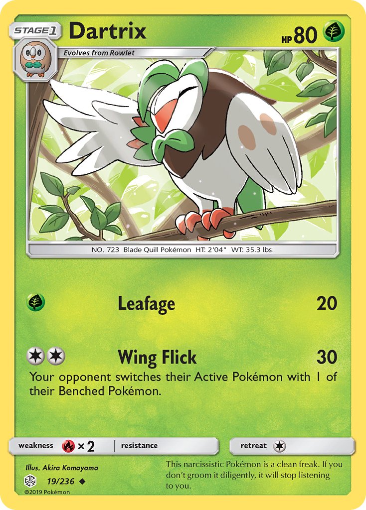 Dartrix (19/236) [Sun & Moon: Cosmic Eclipse] - Dark Crystal Cards