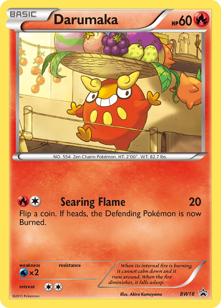 Darumaka (BW18) [Black & White: Black Star Promos] - Dark Crystal Cards
