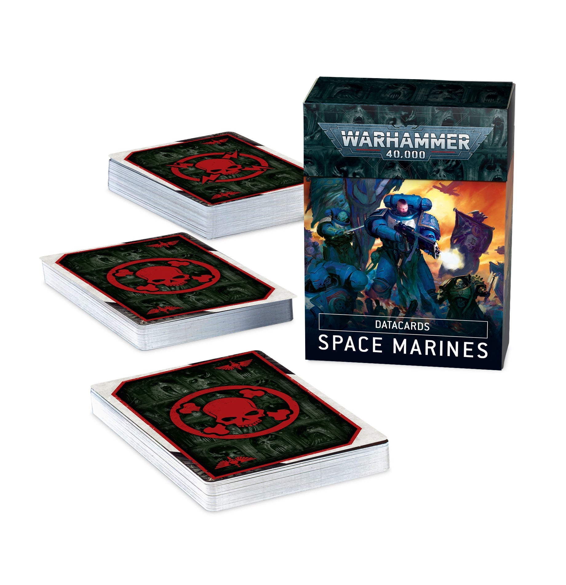 Datacards Space Marines - Dark Crystal Cards