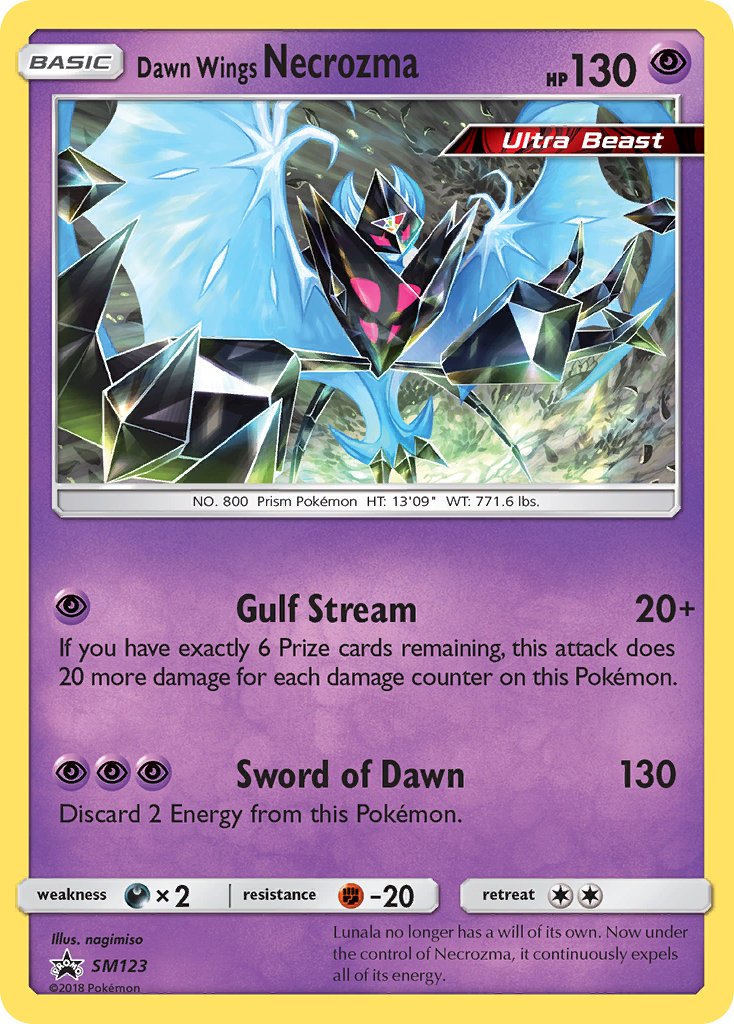 Dawn Wings Necrozma (SM123) [Sun & Moon: Black Star Promos] - Dark Crystal Cards