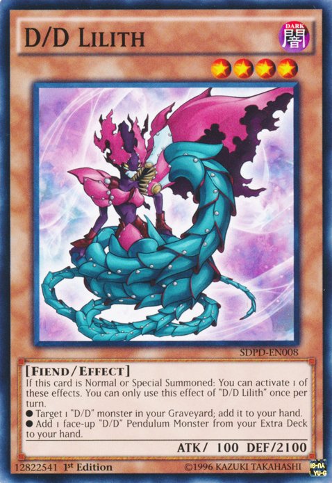 D/D Lilith [SDPD - EN008] Common - Dark Crystal Cards