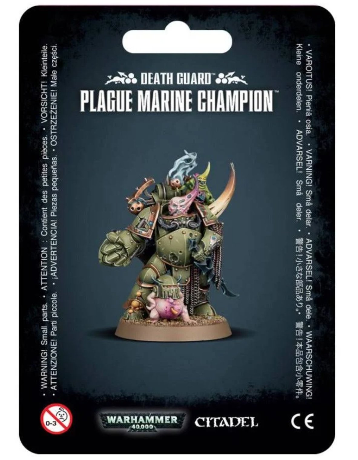 Death Guard: Plague Marine Champion - Dark Crystal Cards