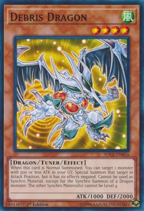 Debris Dragon [SDCL - EN016] Common - Dark Crystal Cards