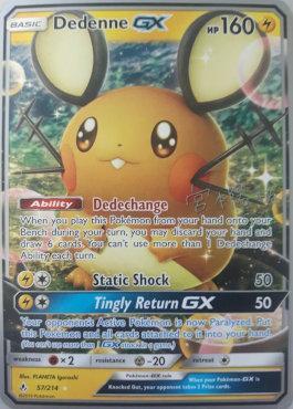 Dedenne GX (57/214) (Pikarom Judge - Haruki Miyamoto) [World Championships 2019] - Dark Crystal Cards