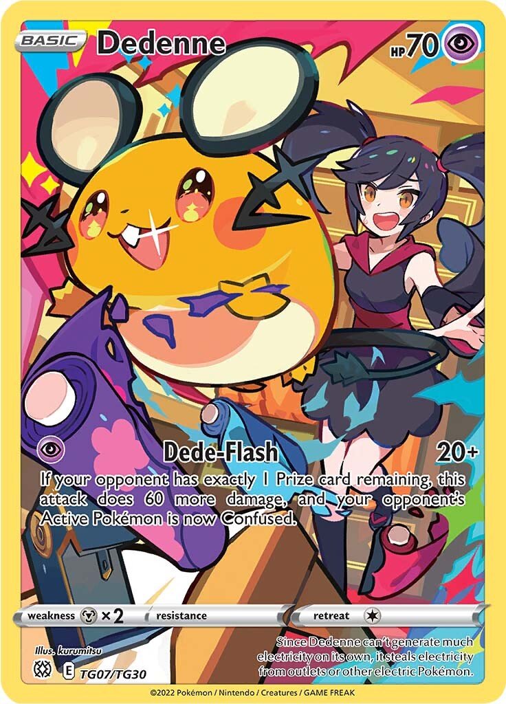 Dedenne (TG07/TG30) [Sword & Shield: Brilliant Stars] - Dark Crystal Cards