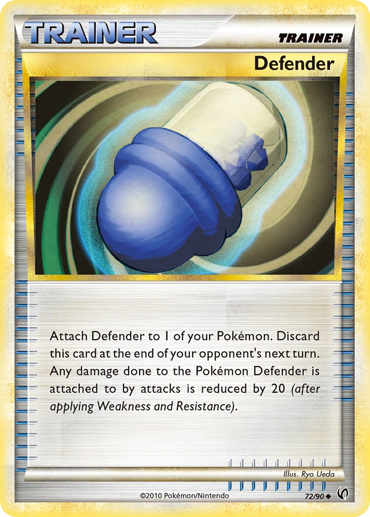 Defender (72/90) [HeartGold & SoulSilver: Undaunted] - Dark Crystal Cards