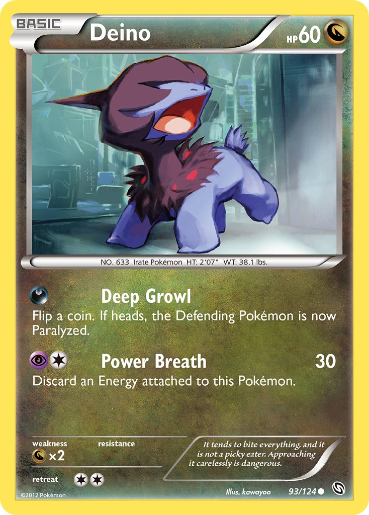 Deino (93/124) [Black & White: Dragons Exalted] - Dark Crystal Cards